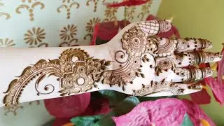 Khaleeji henna design #23