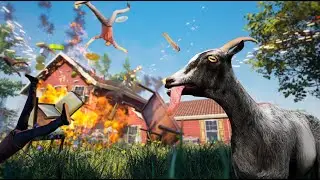 Gameplay VGA GT 730Ti [ 60 FPS ] (HD : 1280x768) (Motion Blur) | Goat Simulator : Remastered