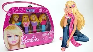 Barbie PEZ set of 4 Gift PEZ with Candy