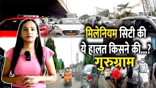 #gurgaon : People Breaking Rules On the Streat of Gurgaon!!