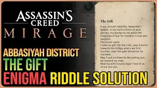 The Gift Enigma Solution Assassin's Creed Mirage