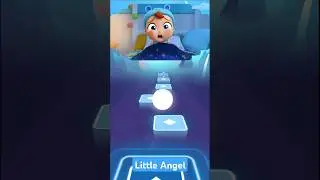 Little Angel & Friends | Tiles Hop EDM Rush - Coffin Dance Song Cover
