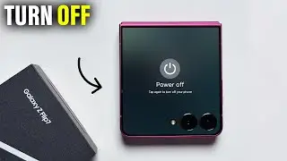 How To Turn OFF (Switch OFF) Samsung Galaxy Z Flip 7 (3 Ways)