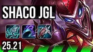 SHACO vs MASTER YI (JGL) | Legendary, 16/4/13 | EUW Master | 25.21