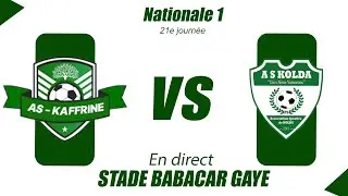 [Live] 21 journée nationale 1: As kaffrine vs As kolda