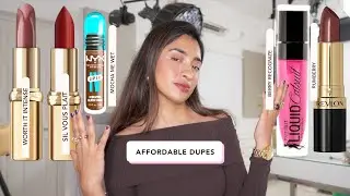 Affordable Dupes For Affordable Lipsticks