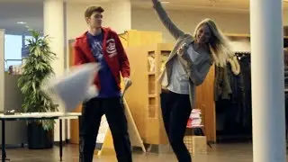 Pillow Fighting With Strangers