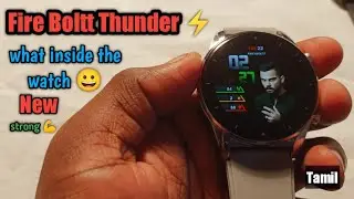 Fire Boltt Thunder ⚡ smartwatch in Tamil ⚡⚡🔥🔥 Fire Boltt smartwatch @BlackEBoyTech