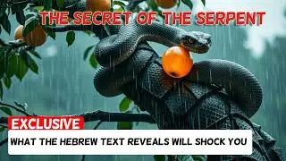 The Secret of the Serpent in Genesis What the Hebrew Text Reveals Will Shock You.