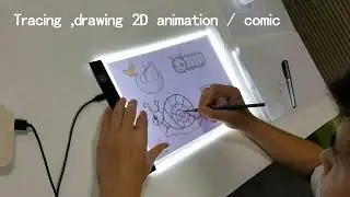 Planche &agrave; Dessin LED pour Artistes en Herbe - Mod&egrave;les A4 et A5