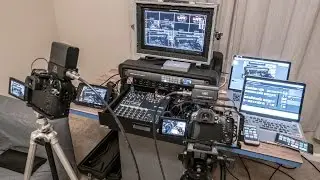 Walk Through BlackMagic Design 4K ATEM Multi-Cam Live Switch Live Stream Video Setup