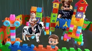 My block building #buildingblocks #robot #asmr​ #asmrsounds​#buildingblocks​