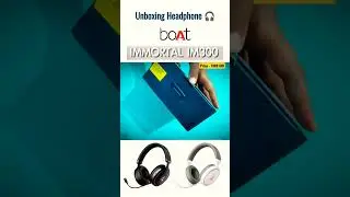 Unboxing Boat IMMORTAL IM300 Gaming Headphone 🎧#technology #unboxing #flipkart #gaming #tech #trend
