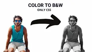 Coloured Image to Black & White In CSS | Cool Coding Tamil