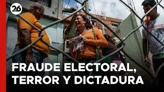 🚨 VENEZUELA | Fraude electoral, terror y dictadura chavista