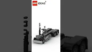 LEGO Big Rig Truck Amazing Animation #shorts #legoshorts #legos