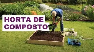 Crie seu Jardim com Compostagem usando a Técnica Sem Cavar (Guia Passo a Passo)