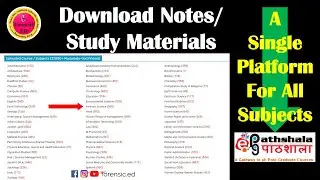 DOWNLOAD FREE NOTES (ALL SUBJECTS)