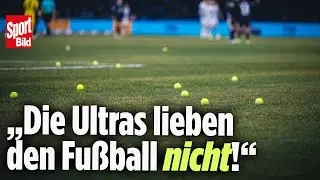 Tennisball-Chaos im deutschen Fu&szlig;ball: Ultras-Proteste erreichen n&auml;chste Sutfe