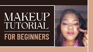 Simple Party look makeup with glam eyelook