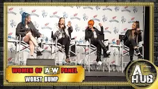 Women of AEW Panel - Worst Bumps (Britt Baker - Ruby Soho - Kris Statlander - Leva Bates)