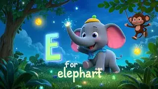 🎶 E for Elephant | Fun Kids&rsquo; Song & 3D Animated Adventure! 🐘✨