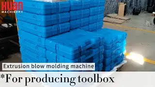 Extrusion Blow molding machine for making tool box