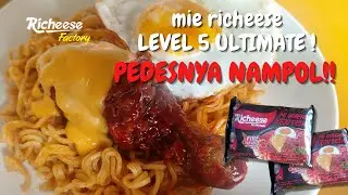 REVIEW MIE RICHEESE LEVEL 5 ULTIMATE !! PEDASNYA PANAS !!!