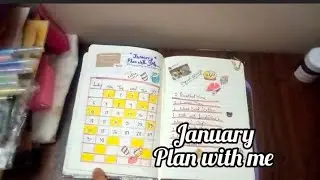 January bullet journal setup / January bullet journal 2026🩷