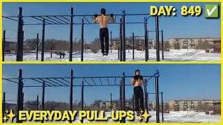 PULL-UPS TRAINING | DAY: 849✅️