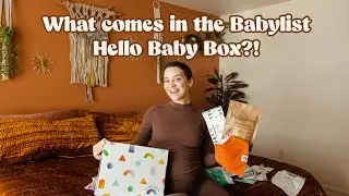What comes in the Babylist Hello Baby Box?! January 2025 Unboxing & Review for Pregnant Moms