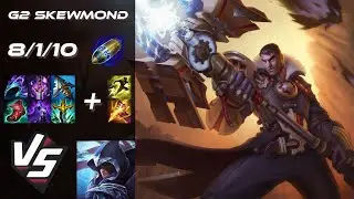 G2 Esports SkewMond JUNGLE Jayce vs Talon - EU Challenger Patch 26.2