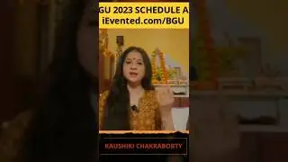 Kaushiki Chakraborthy Live at #BGU 2023 #ganeshautsav
