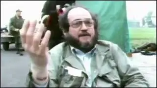 On the set of FULL METAL JACKET, Stanley Kubrick is unimpressed with the British crew & tea breaks.