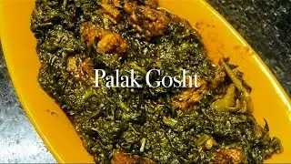 Palak Gosht | Hyderabadi Mutton Palak banane ka asan tarika | Healthy Palak Gosht | Iron Rich Recipe