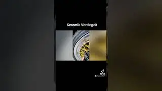 Keramik Versiegelt Felgen