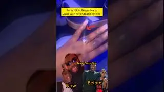 Why are some men cr&yen;&iacute;&ntilde;g because of Annie Idibia's Engagement ring?🤷 #youtubeshorts #annieidibia
