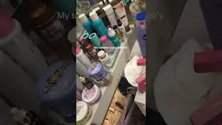 My tolietries vs my Fianc&eacute;&rsquo;s #holiday #nighttimeskincareroutine #holidays #vlog #holidayvlog #skin