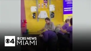 Video shows gym member attacking Planet Fitness employee in Little Havana