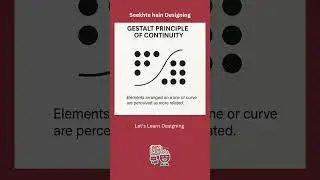 Gestalt principle on continuity #chatgpt #graphicdesign #designpsychology #psychology