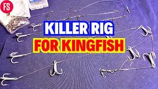 THE MAGNIFICENT OF GANGED TREBLE HOOKS FOR KING MACKEREL || Ultimate Killer Device For Predator Fish
