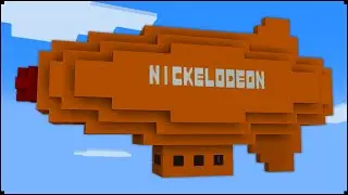 How To Build The Nickelodeon Blimp In Minecraft