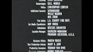 Dark Breed (1996) End Credits (Scifi 2007)