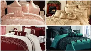 Most Beautiful Different Types Bed Sheets Designs / Bed Sheets Designing Ideas.