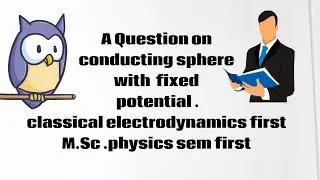 A Question on conducting sphere with fixed potential
