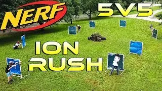 5v5 Ion Rush | Endwar 2018 Foamcon Nerf War!