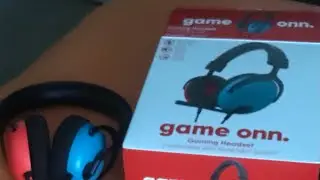 Nintendo switch gaming headset unboxing￼