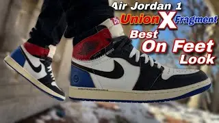 Jordan 1 Union x Fragment &ldquo;Varsity Red&rdquo; - Amazing On Feet Look 
