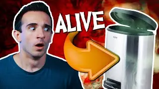HAUNTED GARBAGE CAN!