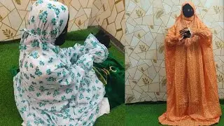 নামাজের লং খিমার সহজভাবে দেখিয়েছি।নামাজের লং খিমার কাটিং ও সেলাই। how to make long khimar